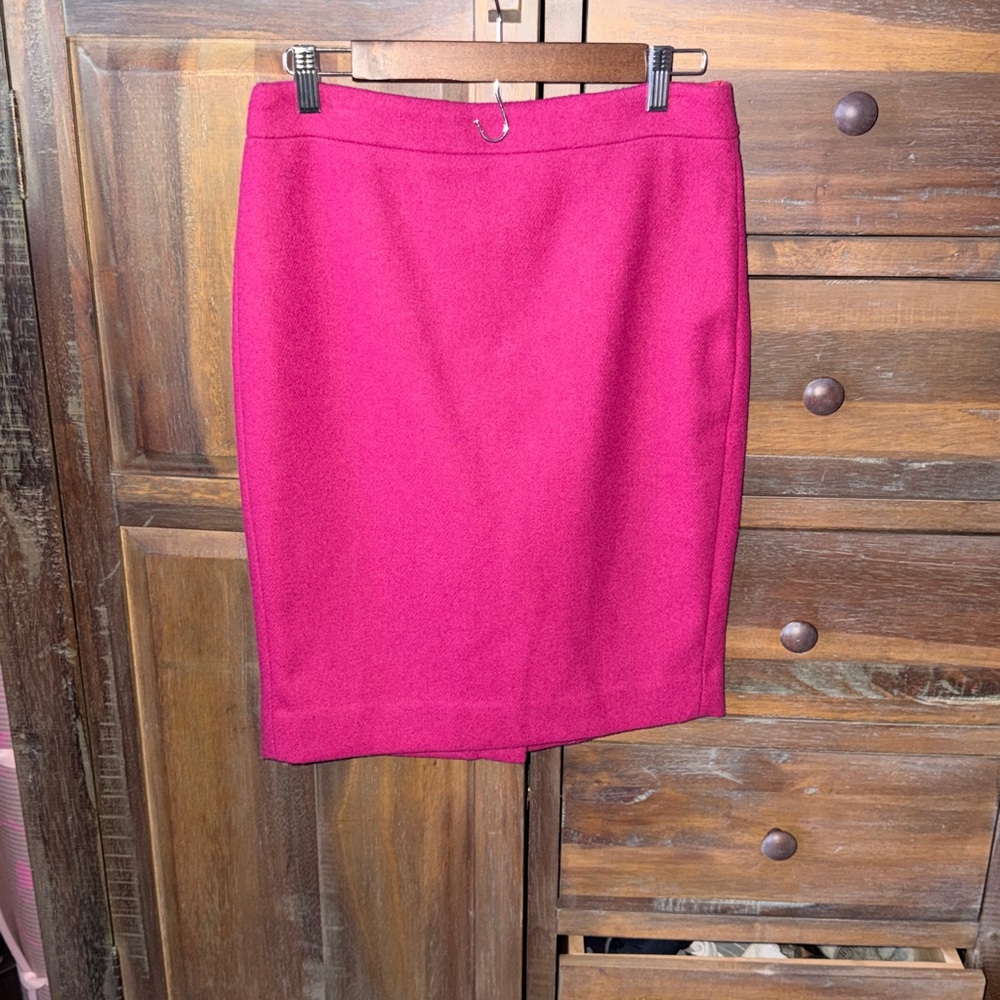 J. Crew Wool Blend Pencil Skirt